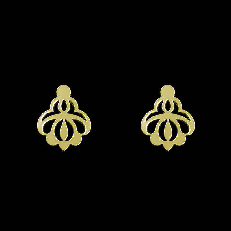 گوشواره طلا 18 عیار زنانه مدوپد مدل هندسی کد GA1-15218 گوشواره طلا 18 عیار زنانه مدوپد مدل هندسی کد GA1-15218