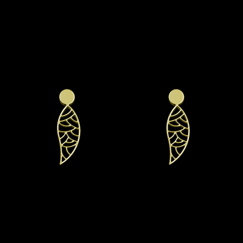 گوشواره طلا 18 عیار زنانه مدوپد مدل هندسی کد GA1-15228 گوشواره طلا 18 عیار زنانه مدوپد مدل هندسی کد GA1-15228