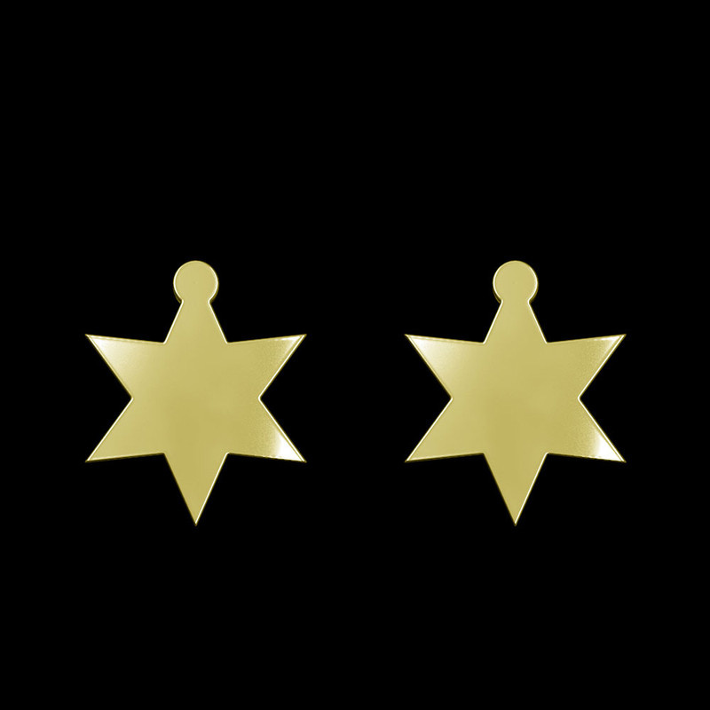 گوشواره طلا 18 عیار زنانه مدوپد مدل ستاره کد GA1-15365 گوشواره طلا 18 عیار زنانه مدوپد مدل ستاره کد GA1-15365