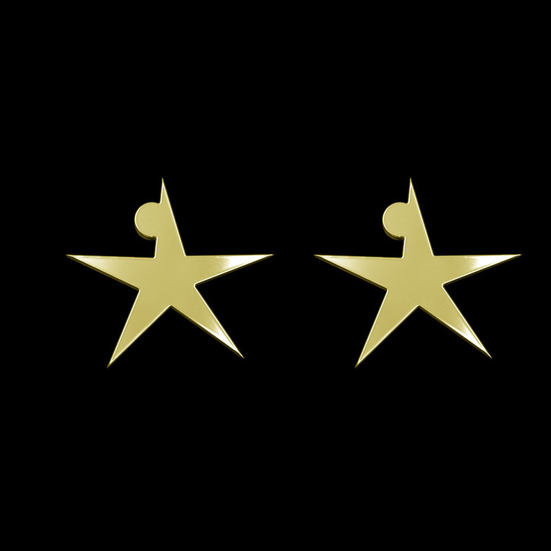 گوشواره طلا 18 عیار زنانه مدوپد مدل ستاره کد GA1-15392 گوشواره طلا 18 عیار زنانه مدوپد مدل ستاره کد GA1-15392