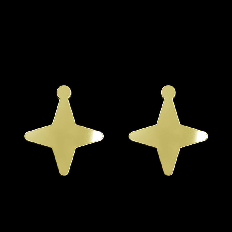 گوشواره طلا 18 عیار زنانه مدوپد مدل ستاره کد GA1-15511 گوشواره طلا 18 عیار زنانه مدوپد مدل ستاره کد GA1-15511