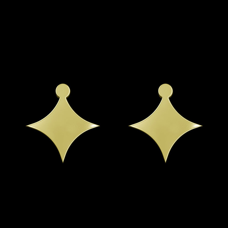 گوشواره طلا 18 عیار زنانه مدوپد مدل ستاره کد GA1-15531 گوشواره طلا 18 عیار زنانه مدوپد مدل ستاره کد GA1-15531