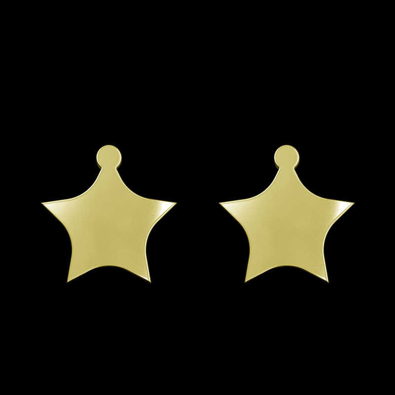 گوشواره طلا 18 عیار زنانه مدوپد مدل ستاره کد GA1-15535 گوشواره طلا 18 عیار زنانه مدوپد مدل ستاره کد GA1-15535
