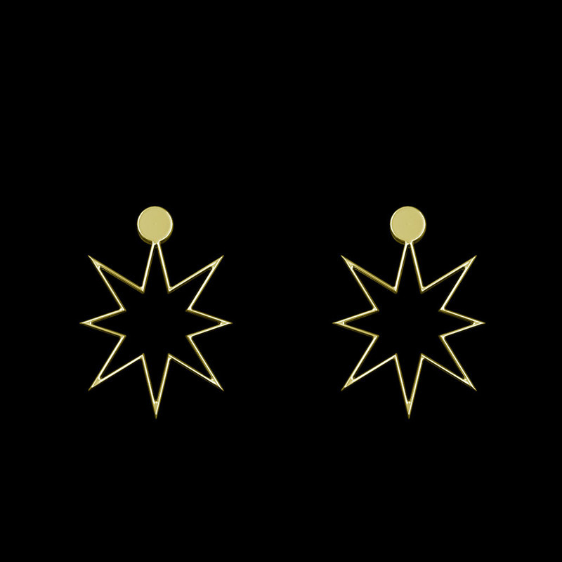 گوشواره طلا 18 عیار زنانه مدوپد مدل ستاره کد GA1-15557 گوشواره طلا 18 عیار زنانه مدوپد مدل ستاره کد GA1-15557