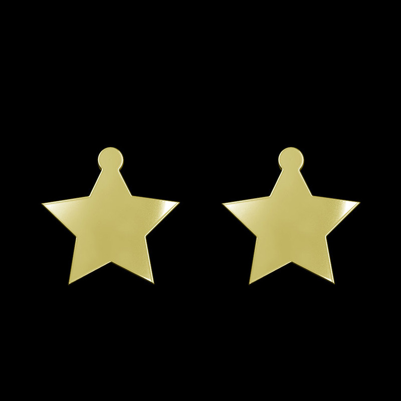 گوشواره طلا 18 عیار زنانه مدوپد مدل ستاره کد GA1-15582 گوشواره طلا 18 عیار زنانه مدوپد مدل ستاره کد GA1-15582