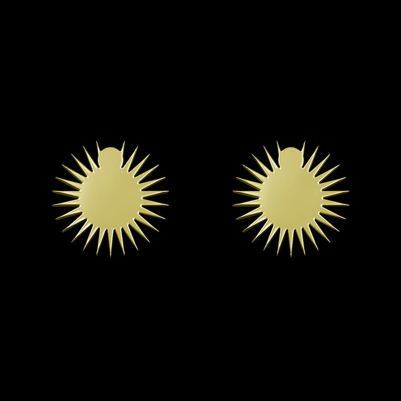 گوشواره طلا 18 عیار زنانه مدوپد مدل ستاره کد GA1-15590 گوشواره طلا 18 عیار زنانه مدوپد مدل ستاره کد GA1-15590