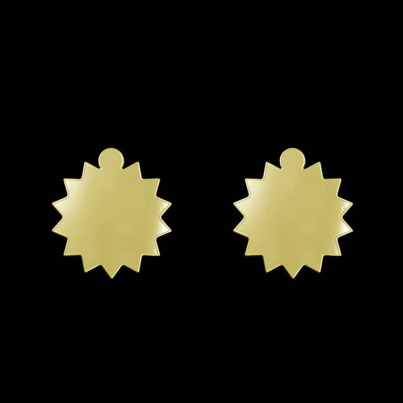 گوشواره طلا 18 عیار زنانه مدوپد مدل ستاره کد GA1-15600 گوشواره طلا 18 عیار زنانه مدوپد مدل ستاره کد GA1-15600