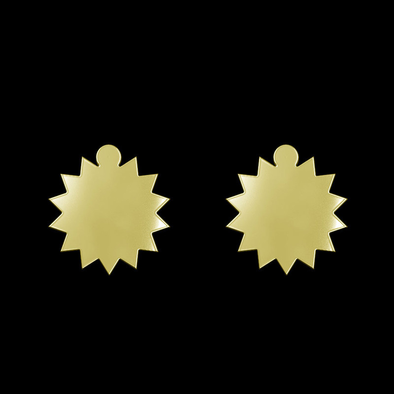 گوشواره طلا 18 عیار زنانه مدوپد مدل ستاره کد GA1-15610 گوشواره طلا 18 عیار زنانه مدوپد مدل ستاره کد GA1-15610