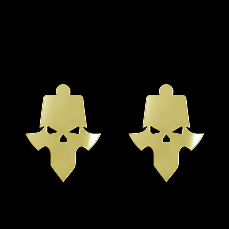 گوشواره طلا 18 عیار زنانه مدوپد مدل جمجمه کد GA1-15671 گوشواره طلا 18 عیار زنانه مدوپد مدل جمجمه کد GA1-15671