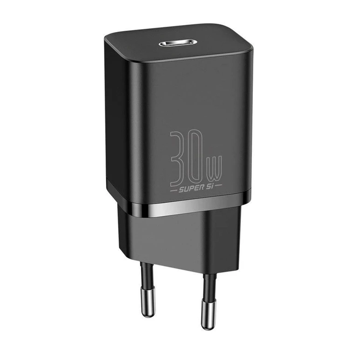 شارژر دیواری باسئوس مدل CCSUP-J01-مشکی  شارژر دیواری باسئوس مدل CCSUP-J01-مشکی