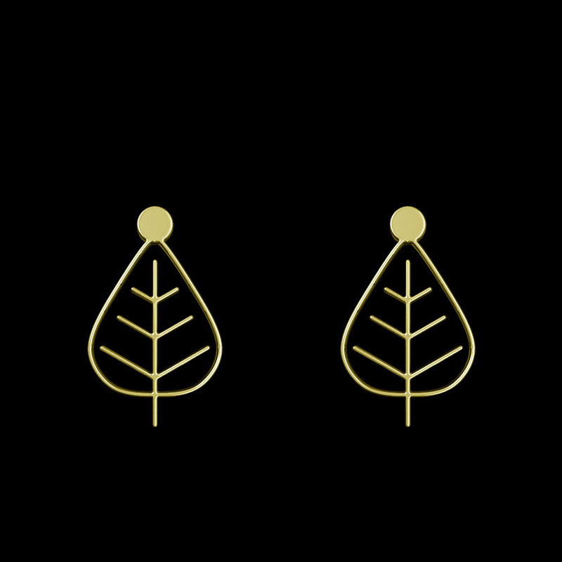 گوشواره طلا 18 عیار زنانه مدوپد مدل درخت کد GA1-15861 گوشواره طلا 18 عیار زنانه مدوپد مدل درخت کد GA1-15861