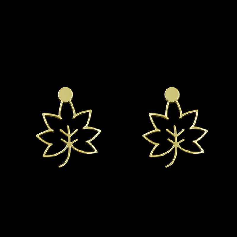 گوشواره طلا 18 عیار زنانه مدوپد مدل برگ کد GA1-16025 گوشواره طلا 18 عیار زنانه مدوپد مدل برگ کد GA1-16025