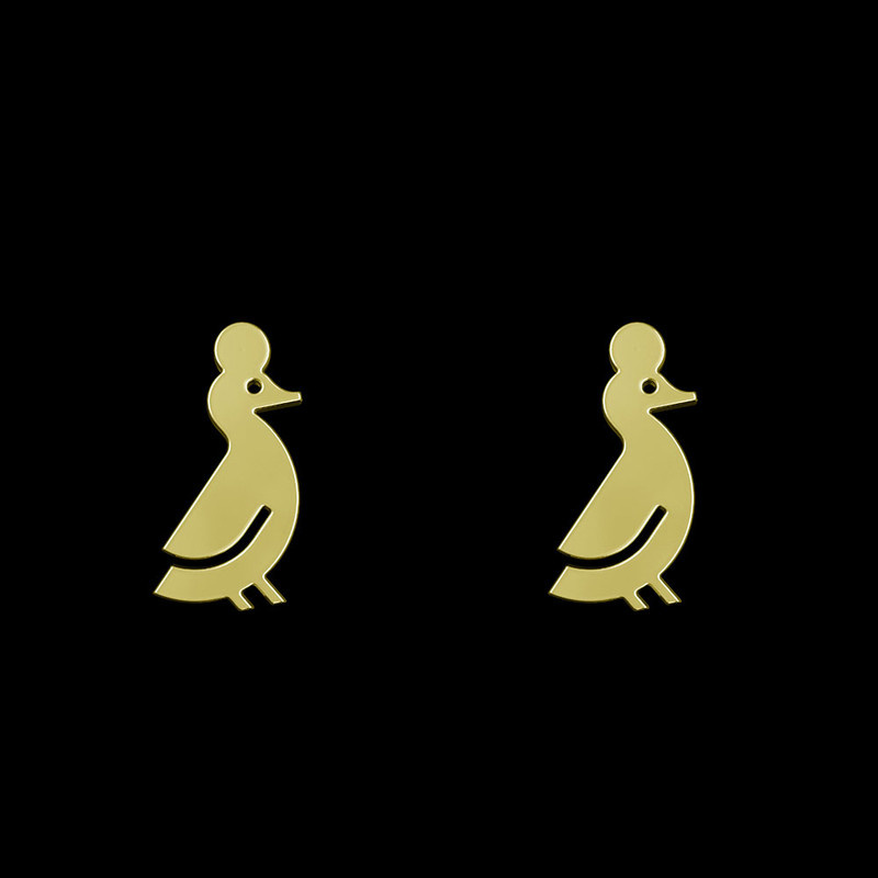 گوشواره طلا 18 عیار زنانه مدوپد مدل پرنده کد GA1-16042 گوشواره طلا 18 عیار زنانه مدوپد مدل پرنده کد GA1-16042