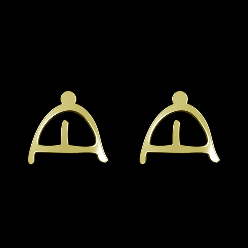 گوشواره طلا 18 عیار زنانه مدوپد مدل هندسی کد GA1-16159 گوشواره طلا 18 عیار زنانه مدوپد مدل هندسی کد GA1-16159