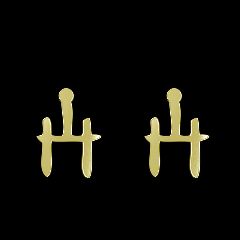 گوشواره طلا 18 عیار زنانه مدوپد مدل هندسی کد GA1-16167 گوشواره طلا 18 عیار زنانه مدوپد مدل هندسی کد GA1-16167