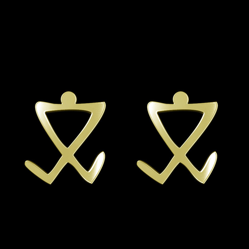 گوشواره طلا 18 عیار زنانه مدوپد مدل هندسی کد GA1-16182 گوشواره طلا 18 عیار زنانه مدوپد مدل هندسی کد GA1-16182