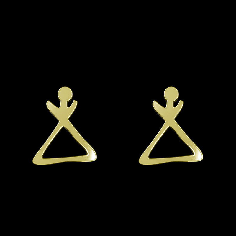 گوشواره طلا 18 عیار زنانه مدوپد مدل هندسی کد GA1-16193 گوشواره طلا 18 عیار زنانه مدوپد مدل هندسی کد GA1-16193