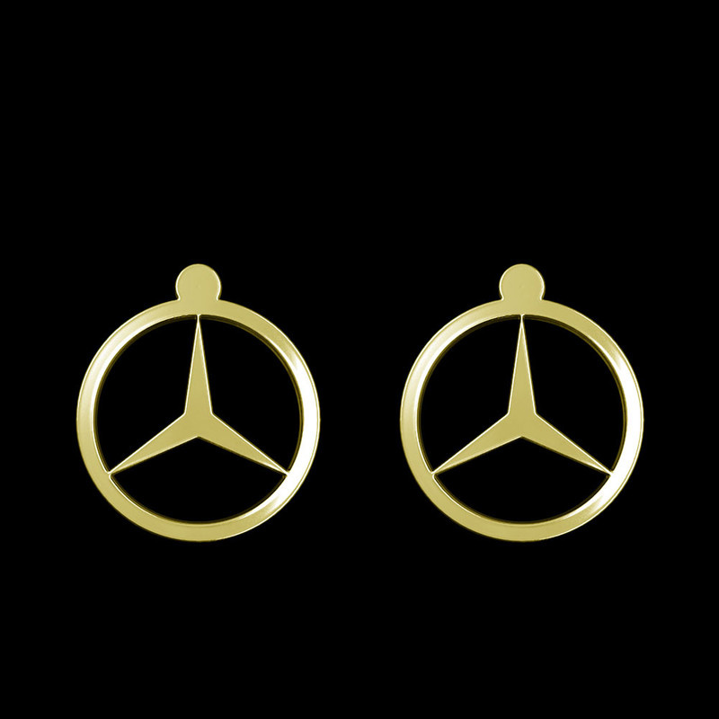 گوشواره طلا 18 عیار زنانه مدوپد مدل بنز کد GA1-16228 گوشواره طلا 18 عیار زنانه مدوپد مدل بنز کد GA1-16228