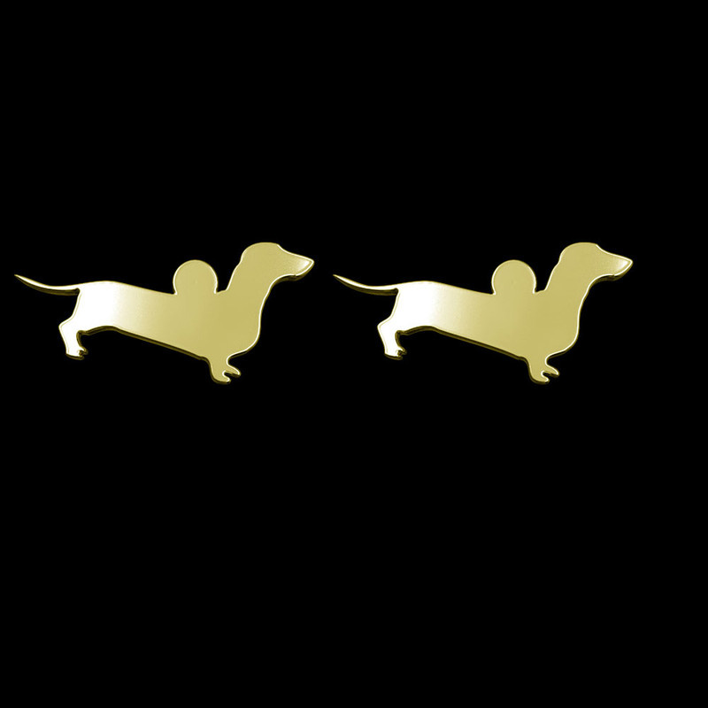 گوشواره طلا 18 عیار زنانه مدوپد مدل سگ کد GA1-16395 گوشواره طلا 18 عیار زنانه مدوپد مدل سگ کد GA1-16395