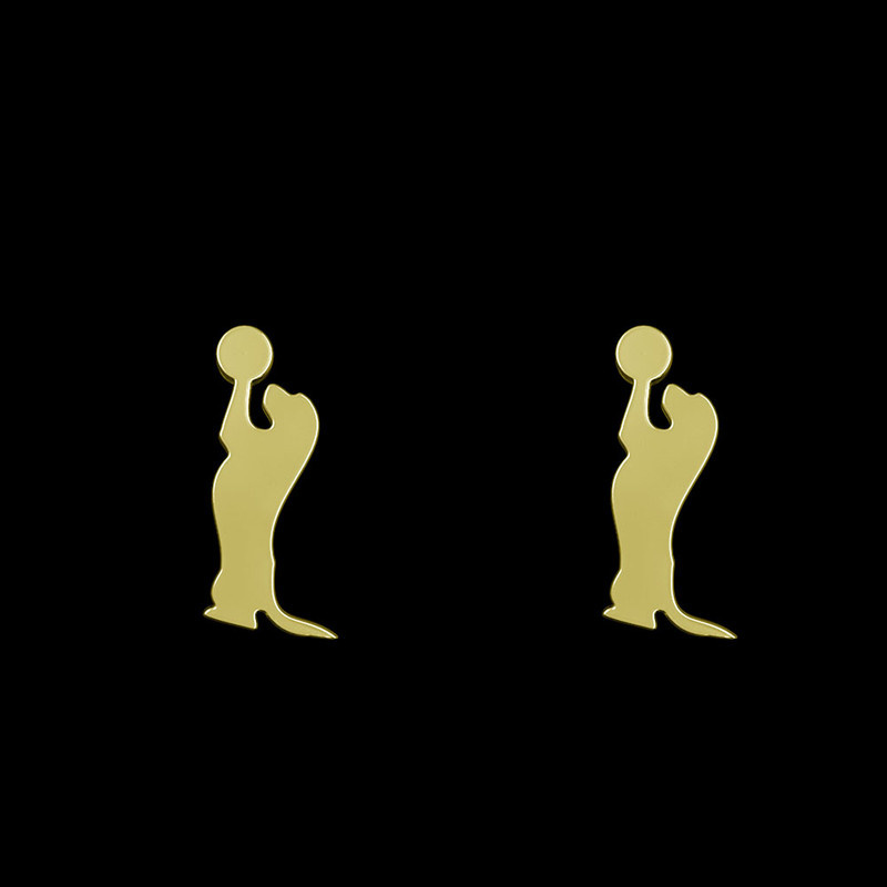 گوشواره طلا 18 عیار زنانه مدوپد مدل سگ کد GA1-16407 گوشواره طلا 18 عیار زنانه مدوپد مدل سگ کد GA1-16407