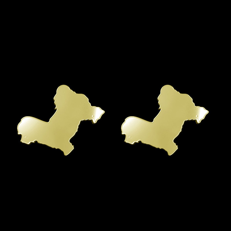 گوشواره طلا 18 عیار زنانه مدوپد مدل سگ کد GA1-16462 گوشواره طلا 18 عیار زنانه مدوپد مدل سگ کد GA1-16462