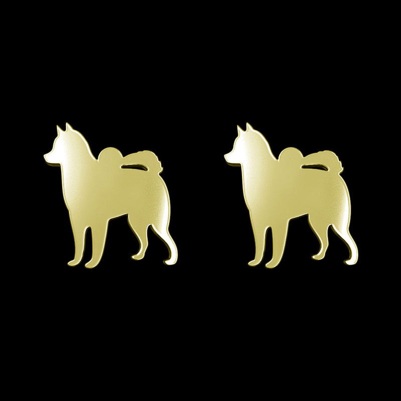 گوشواره طلا 18 عیار زنانه مدوپد مدل سگ کد GA1-16474 گوشواره طلا 18 عیار زنانه مدوپد مدل سگ کد GA1-16474