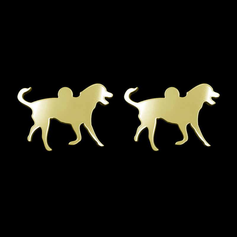 گوشواره طلا 18 عیار زنانه مدوپد مدل سگ کد GA1-16536 گوشواره طلا 18 عیار زنانه مدوپد مدل سگ کد GA1-16536