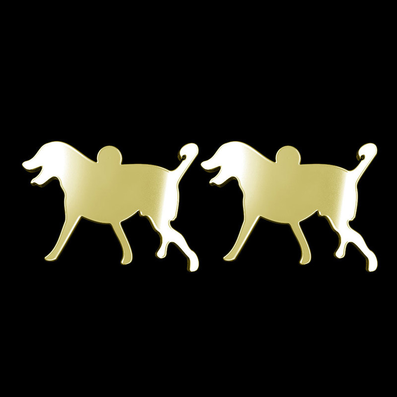 گوشواره طلا 18 عیار زنانه مدوپد مدل سگ کد GA1-16541 گوشواره طلا 18 عیار زنانه مدوپد مدل سگ کد GA1-16541