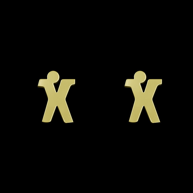 گوشواره طلا 18 عیار زنانه مدوپد مدل حرف X کد GA1-16663 گوشواره طلا 18 عیار زنانه مدوپد مدل حرف X کد GA1-16663