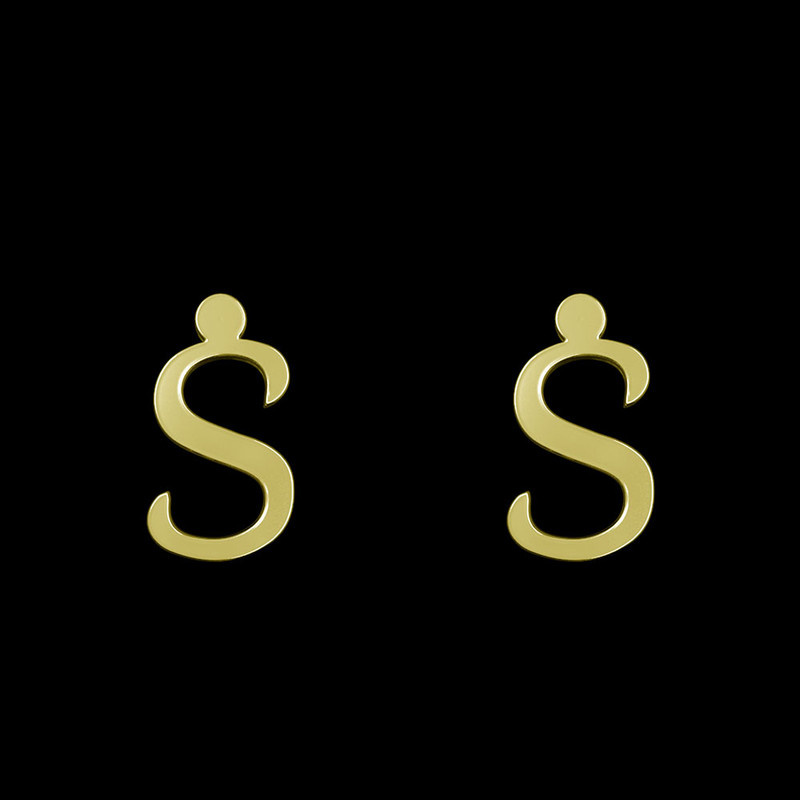 گوشواره طلا 18 عیار زنانه مدوپد مدل حرف T کد GA1-16931 گوشواره طلا 18 عیار زنانه مدوپد مدل حرف T کد GA1-16931