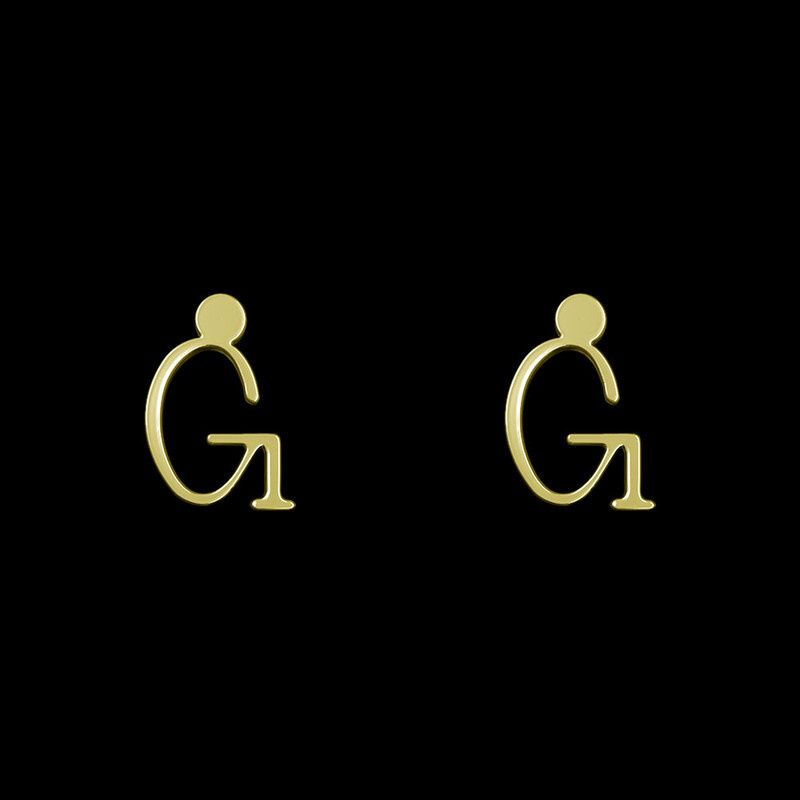 گوشواره طلا 18 عیار زنانه مدوپد مدل حرف G کد GA1-16971 گوشواره طلا 18 عیار زنانه مدوپد مدل حرف G کد GA1-16971