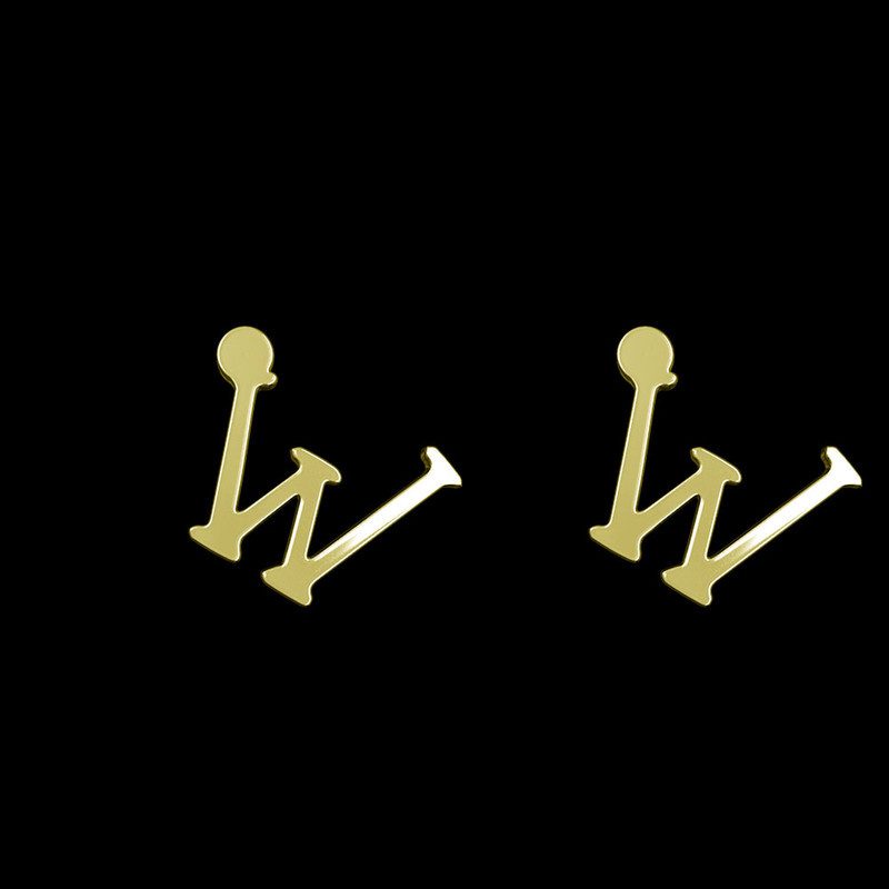 گوشواره طلا 18 عیار زنانه مدوپد مدل حرف W کد GA1-16987 گوشواره طلا 18 عیار زنانه مدوپد مدل حرف W کد GA1-16987