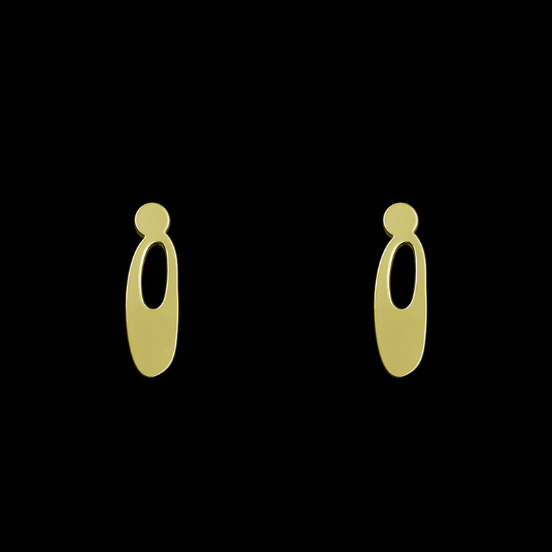 گوشواره طلا 18 عیار زنانه مدوپد مدل حرف O کد GA1-17083 گوشواره طلا 18 عیار زنانه مدوپد مدل حرف O کد GA1-17083