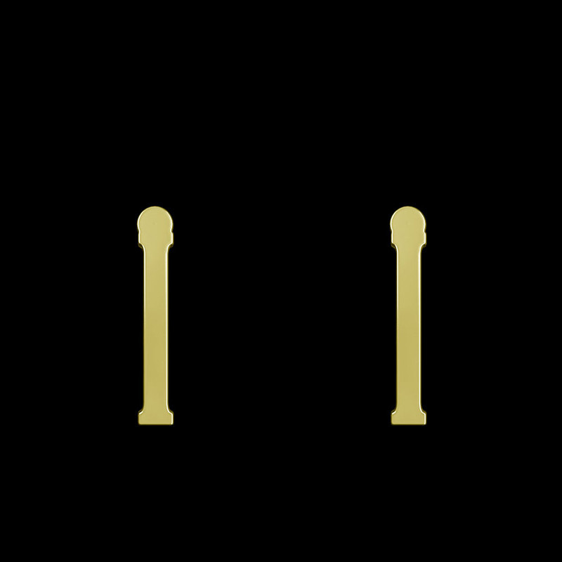 گوشواره طلا 18 عیار زنانه مدوپد مدل حرف I کد GA1-17155 گوشواره طلا 18 عیار زنانه مدوپد مدل حرف I کد GA1-17155