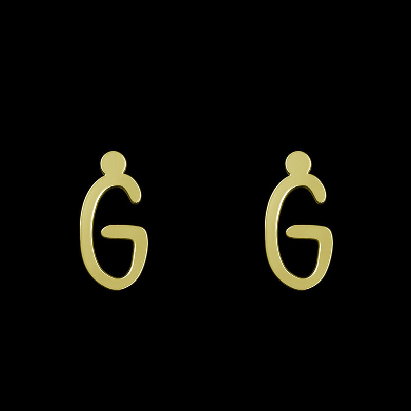 گوشواره طلا 18 عیار زنانه مدوپد مدل حرف G کد GA1-17179 گوشواره طلا 18 عیار زنانه مدوپد مدل حرف G کد GA1-17179