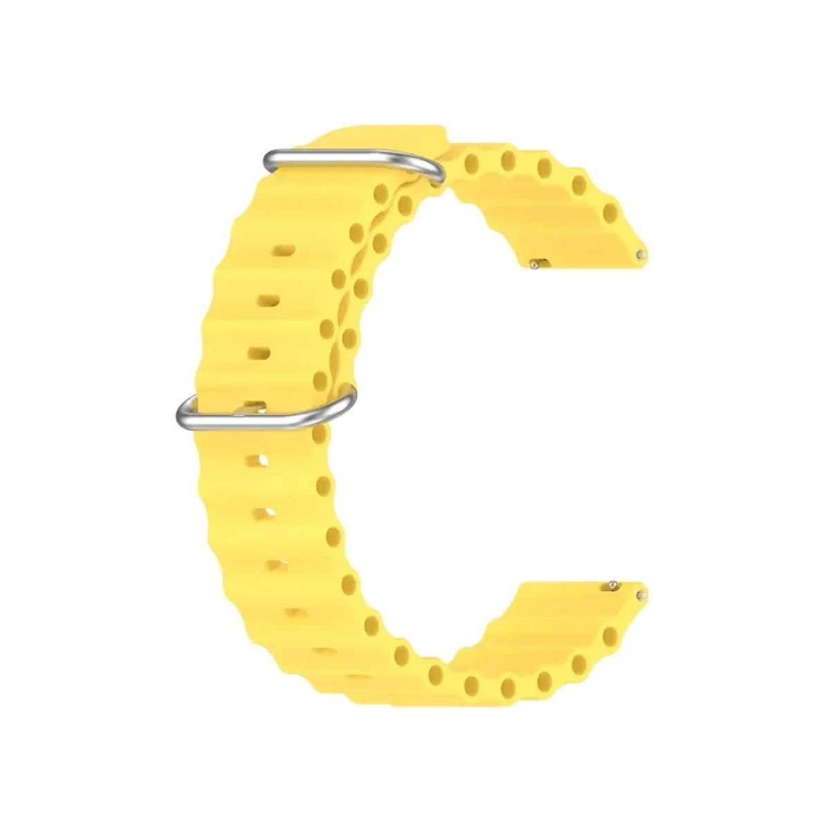 بند اوشن مناسب برای اپل واچ سری 7 سایز 45 میلیمتری-زرد بند اوشن مناسب برای اپل واچ سری 7 سایز 45 میلیمتری-زرد