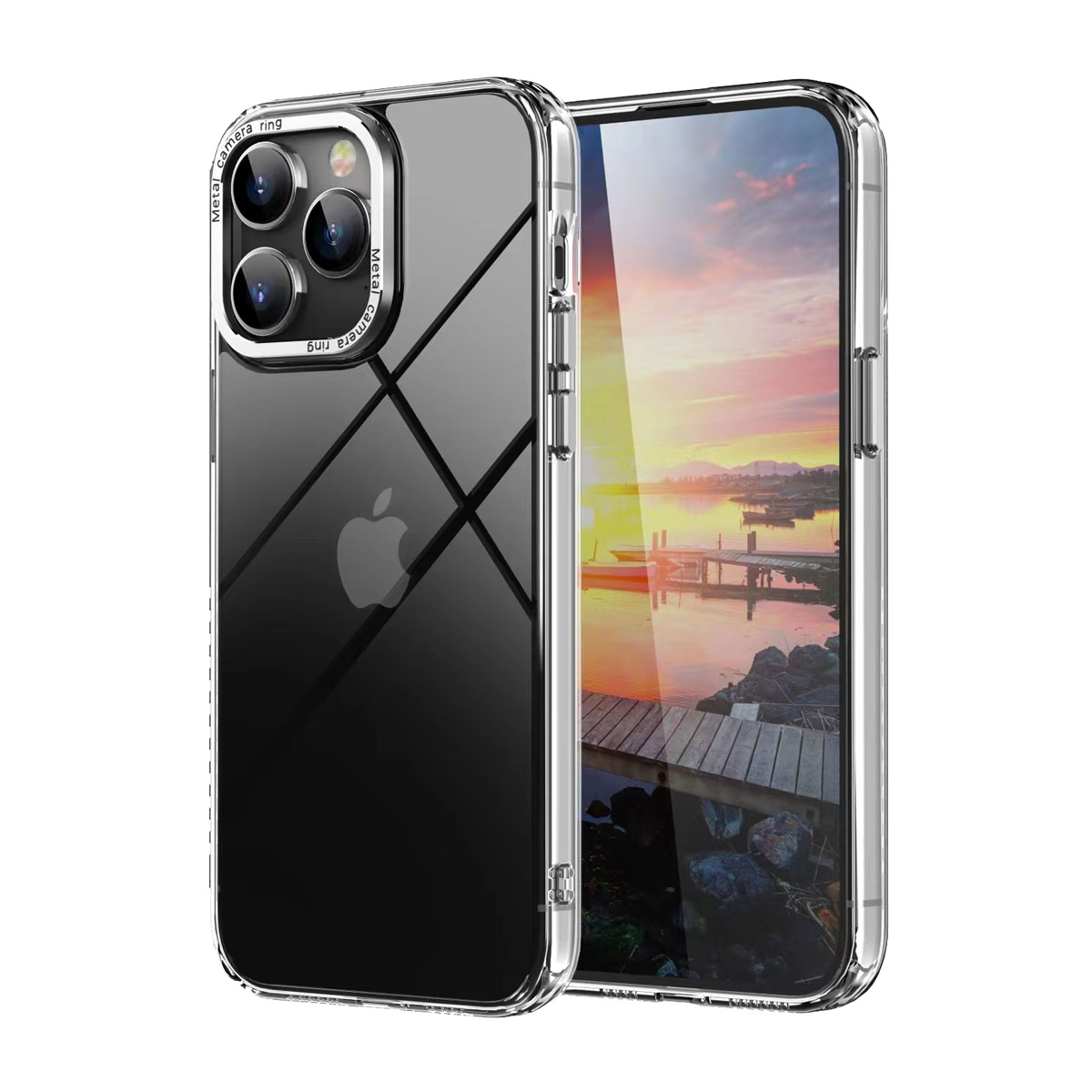 کاور گوشی اپل آیفون 14 پرو مکس آها استایل مدل PC06-B-N-آبی کاور گوشی اپل آیفون 14 پرو مکس آها استایل مدل PC06-B-N-آبی