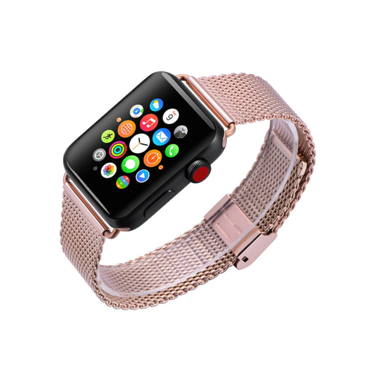بند ساعت هوشمند اپل واچ 42/44/45 میلی متری کوتتسی مدل WH5236 - W23-رز گلد بند ساعت هوشمند اپل واچ 42/44/45 میلی متری کوتتسی مدل WH5236 - W23-رز گلد