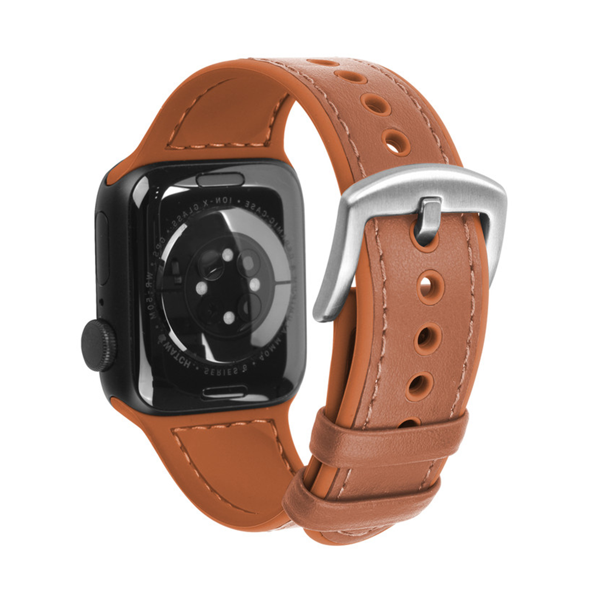 بند ساعت هوشمند اپل واچ سری 7 42/44/45 میلی متری کوتتسی مدل 21005 W51-قهوه ای بند ساعت هوشمند اپل واچ سری 7 42/44/45 میلی متری کوتتسی مدل 21005 W51-قهوه ای