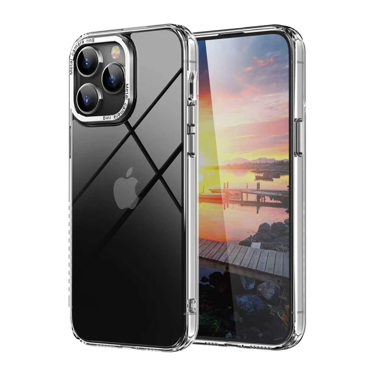 کاور گوشی اپل آیفون 14 پرو آها استایل مدل PC06-B-N-آبی کاور گوشی اپل آیفون 14 پرو آها استایل مدل PC06-B-N-آبی