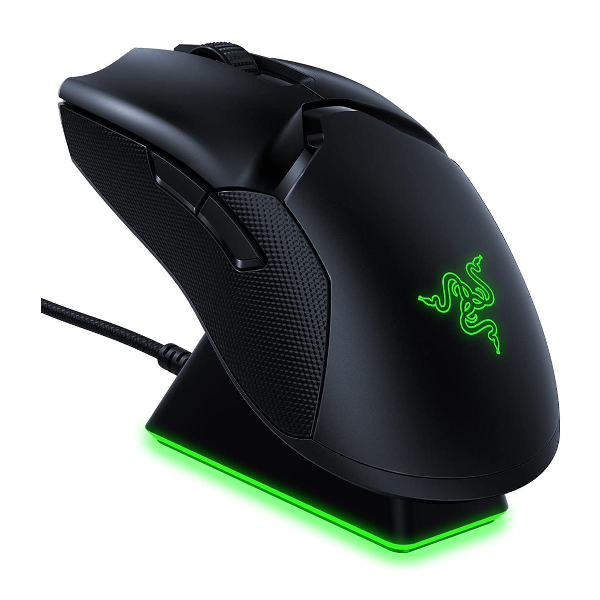 ماوس گیمینگ ریزر مدل Viper Ultimate به همراه داک شارژر ماوس گیمینگ ریزر مدل Viper Ultimate به همراه داک شارژر