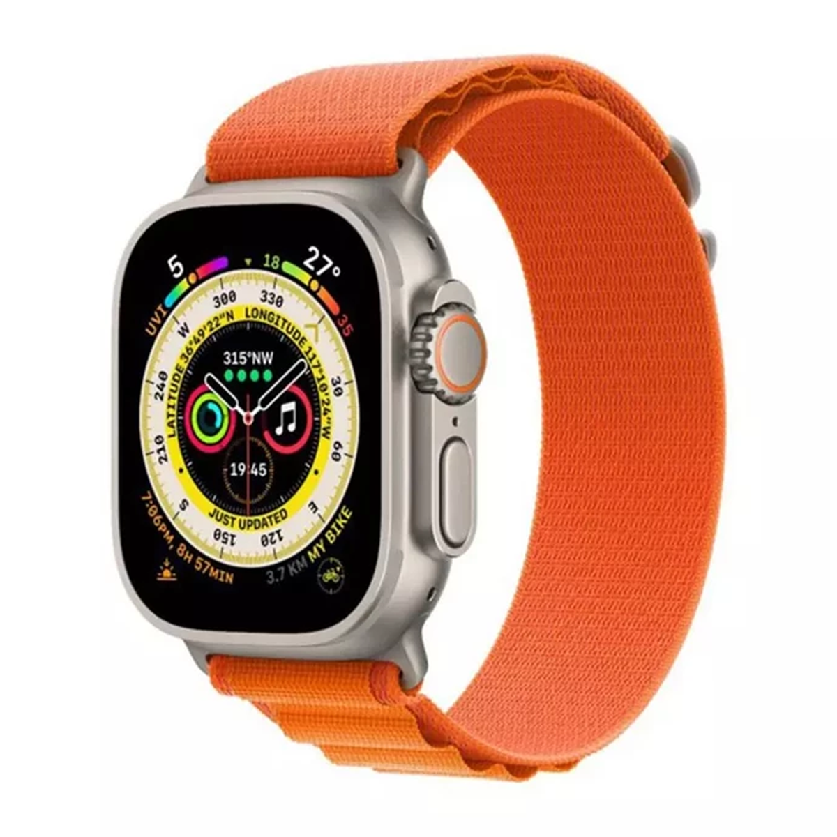 ساعت هوشمند گرین لاین مدل Ultra Active-تیتانیوم-نارنجی ساعت هوشمند گرین لاین مدل Ultra Active-تیتانیوم-نارنجی