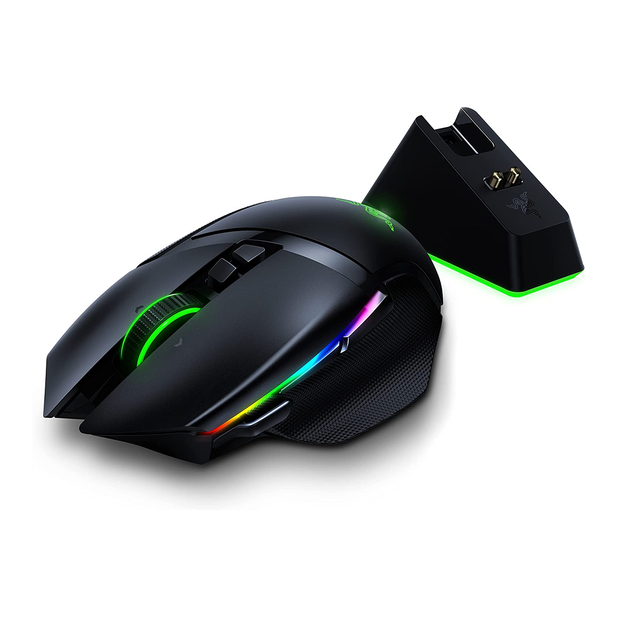 ماوس گیمینگ ریزر مدل Basilisk Ultimate به همراه داک شارژر ماوس گیمینگ ریزر مدل Basilisk Ultimate به همراه داک شارژر