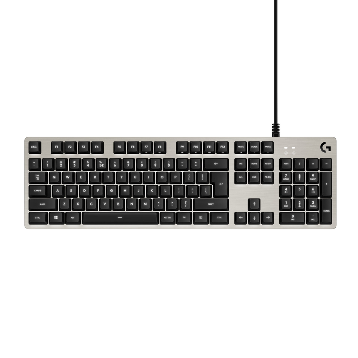 کیبورد گیمینگ با سیم لاجیتک مدل G413-نقرهای کیبورد گیمینگ با سیم لاجیتک مدل G413-نقرهای