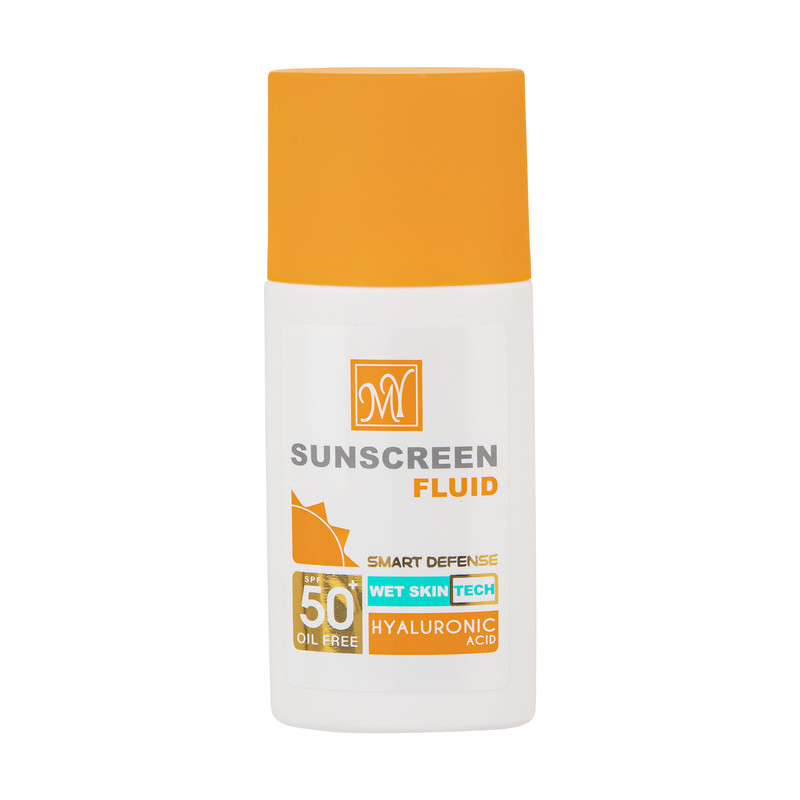 فلوئید ضدآفتاب بیرنگ مای SPF50 مدل Hyaluronic Acid مناسب انواع پوست، حجم 50 میلیلیتر فلوئید ضدآفتاب بیرنگ مای SPF50 مدل Hyaluronic Acid مناسب انواع پوست، حجم 50 میلیلیتر