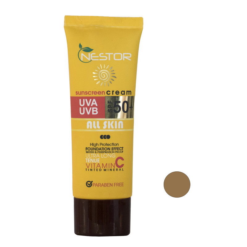 کرم ضد آفتاب نستور شماره 1.5 حجم 50 میلی لیتر
