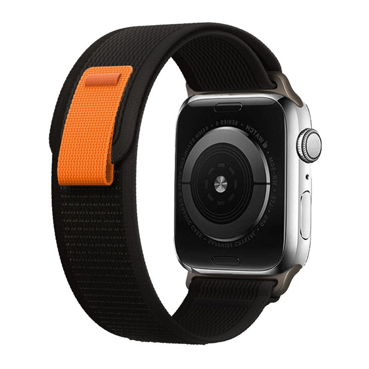 بند ساعت هوشمند اپل واچ 42/44/45 میلی متری مدل Trail Loop-مشکی بند ساعت هوشمند اپل واچ 42/44/45 میلی متری مدل Trail Loop-مشکی