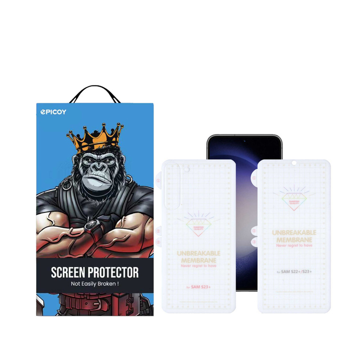 گلس گوشی سامسونگ گلکسی S23 پلاس اپیکوی مدل Hydrogel -بی رنگ شفاف گلس گوشی سامسونگ گلکسی S23 پلاس اپیکوی مدل Hydrogel -بی رنگ شفاف