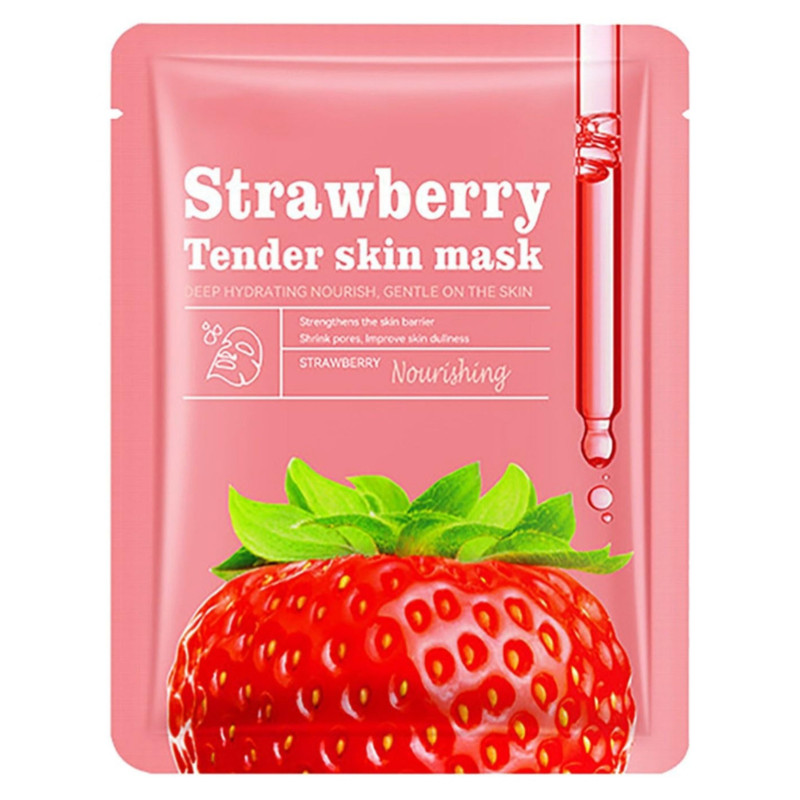 ماسک صورت مدل strawberry وزن 25 گرم ماسک صورت مدل strawberry وزن 25 گرم