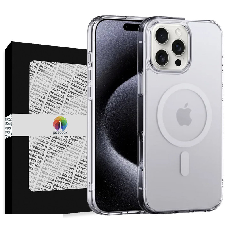 کاور گوشی موبایل اپل iPhone 16 Pro Max پیکوک مدل Clear Magsafe کاور گوشی موبایل اپل iPhone 16 Pro Max پیکوک مدل Clear Magsafe